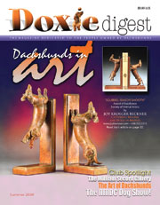 Click here to view and read Clay to Collector article on Joy Beckner and her Dachshund sculptures