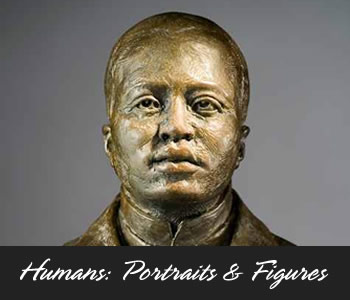Figurative and other Human  Bronze Sculpture by Sculptor Joy Beckner