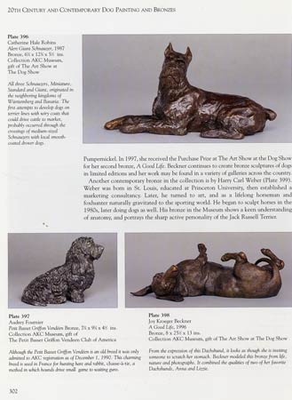Joy Beckner fine bronze canine sculpture