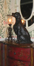 Gordon Setter in bronze by Joy Beckner
