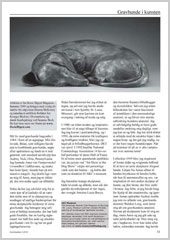 Danish Dachshund Magazine - Clay to Collector Joy Beckner Sculptor