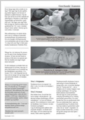 Danish Dachshund Magazine - Clay to Collector Joy Beckner Sculptor