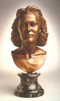 figurative bronze sculpture by Joy Beckner