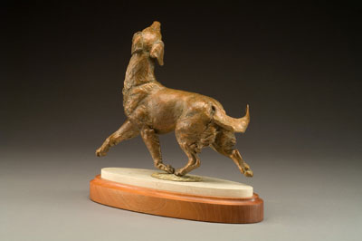 Bronze Golden Retriever Sculpture by Joy Beckner Sculptor