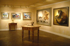 canine bronze sculpture by Joy Beckner