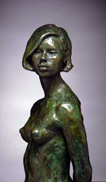fine figurative bronze sculpture by Joy Beckner fine bronze sculptor