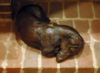 Joy Beckner fine canine bronze sculpture