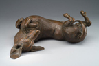 fine bronze Dachshund sculpture
