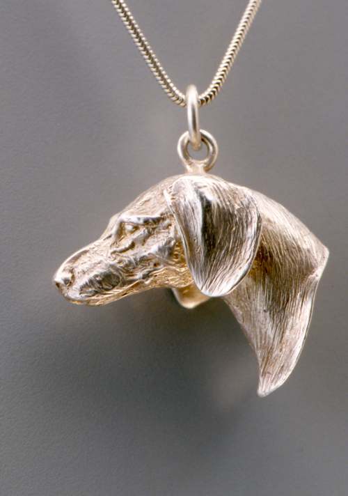 3D Pendant Dear to My Heart Dachshund Smooth Coat by Joy Beckner
