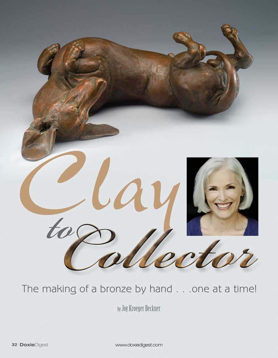 The Doxie Digest Magazine Clay to Collector article
