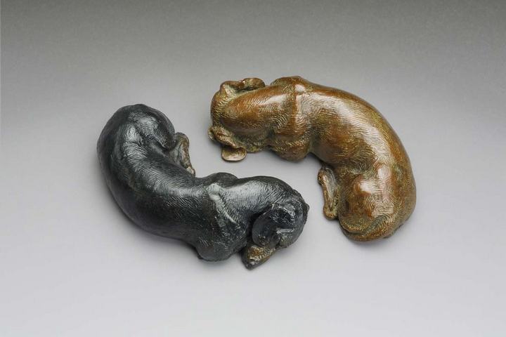 Siesta 1:6 Scale Smooth Dachshund Bronze Sculpture